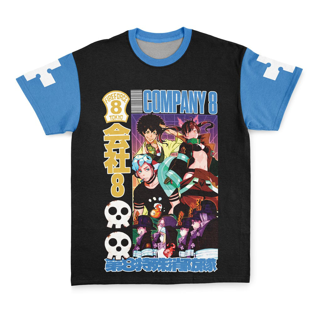 Morukai "Company 8 Fire Force Streetwear T-Shirt
