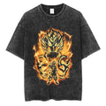Morukai "Gogeta" Dragon Ball Vintage Washed Oversized T-Shirt