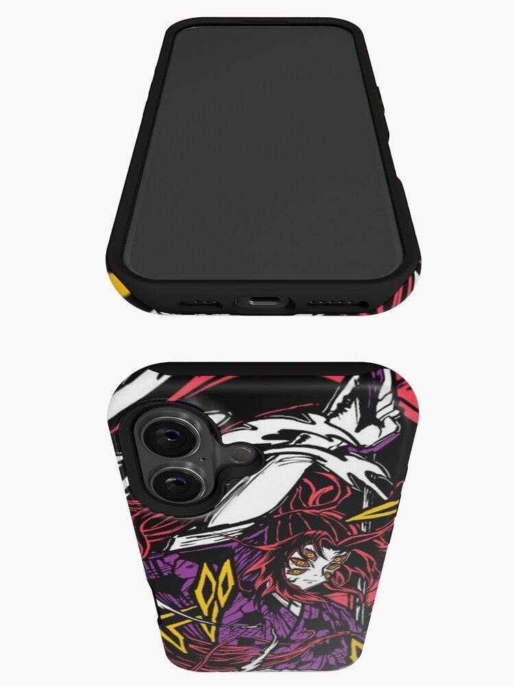 Morukai "Kokushibo Moon Blade" Demon Slayer iPhone 11-16 Phone Case