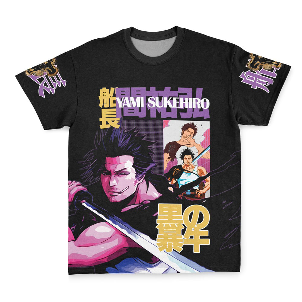 Morukai "Yami Sukehiro V3 Black Clover Streetwear T-Shirt