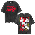 Morukai "Baki Hanma & Yujiro Hanma" Baki Hanma Vintage Washed Oversized T-Shirt