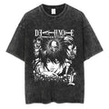 Morukai "Mind Game" Death Note Vintage Washed Oversized T-Shirt
