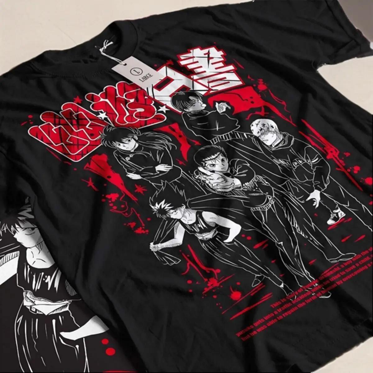 Morukai "Yusuke Urameshi Kazuma Kuwabara Kurama Hiel Koenma Yu Yu Hakusho Unisex T-Shirt