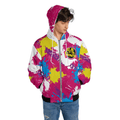 Morukai "Art Fantasma Hell Paradise Streetwear Zip Hoodie Jacket