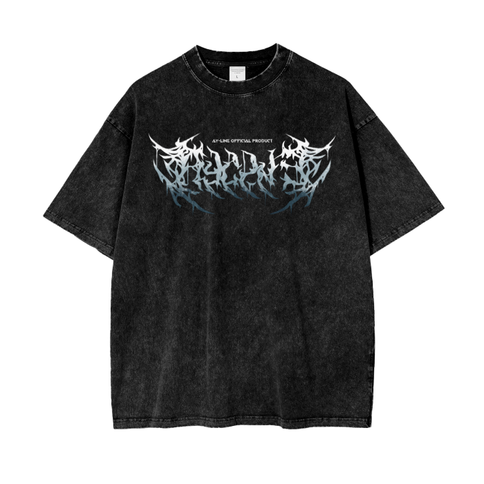 Morukai "Satoru The Honored One Gojo" Jujutsu Kaisen Vintage Washed Oversized T-Shirt