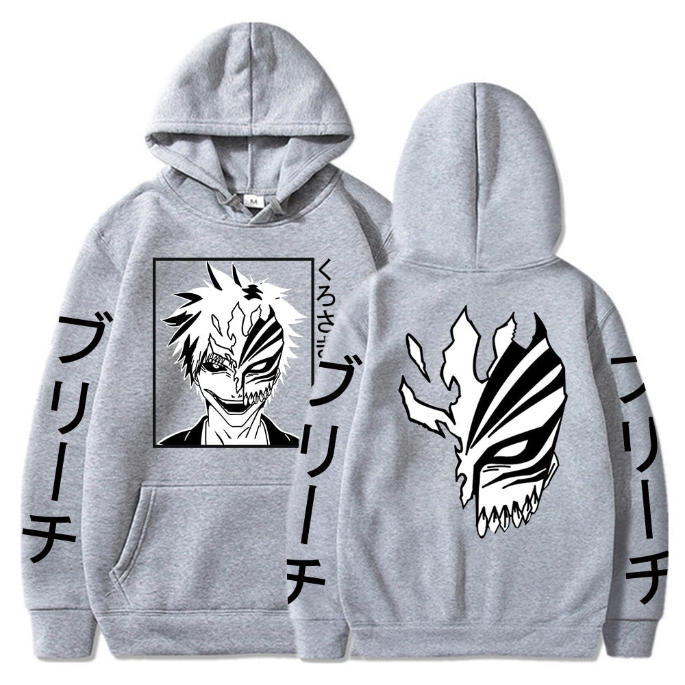 Morukai "Ichigo Kurosaki Hollow Mask" Bleach AOP Hoodie