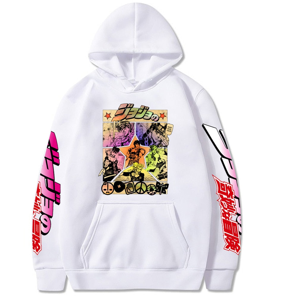 Morukai "All Jojo" Jojo's Bizarre Adventure AOP Hoodie