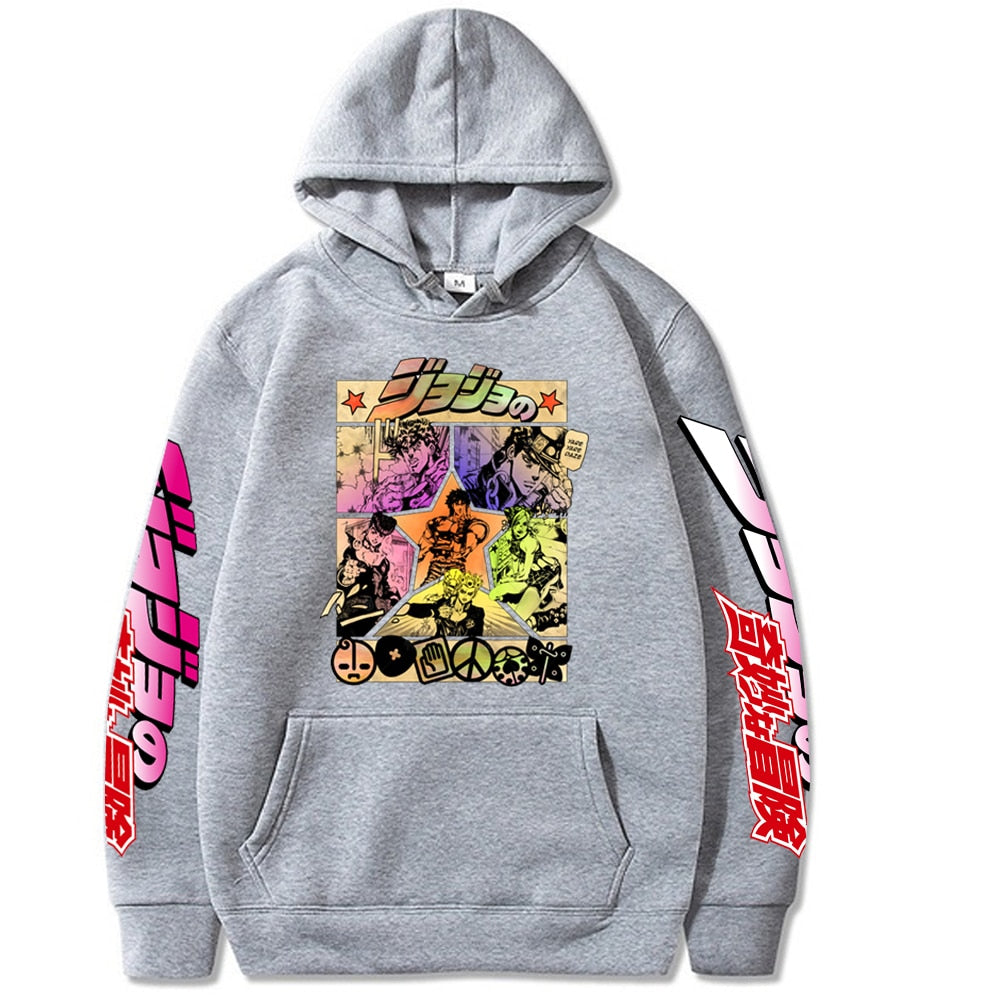 Morukai "All Jojo" Jojo's Bizarre Adventure AOP Hoodie