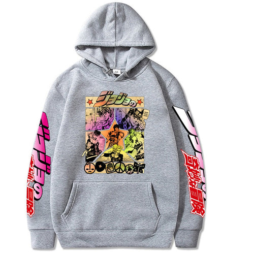 Morukai "All Jojo" Jojo's Bizarre Adventure AOP Hoodie