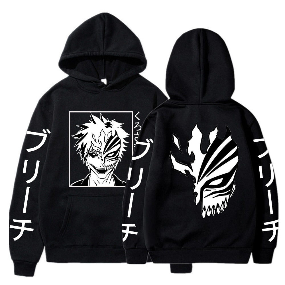 Morukai "Ichigo Kurosaki Hollow Mask" Bleach AOP Hoodie