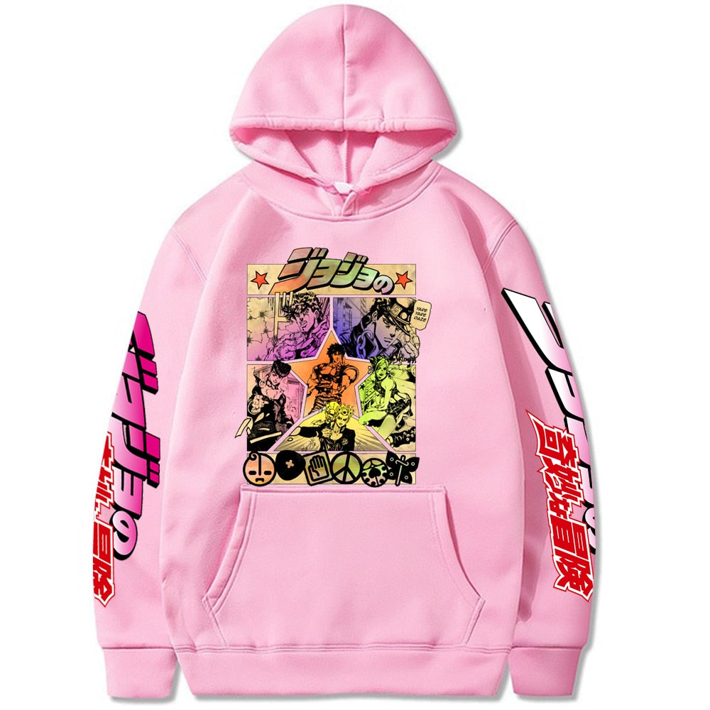 Morukai "All Jojo" Jojo's Bizarre Adventure AOP Hoodie