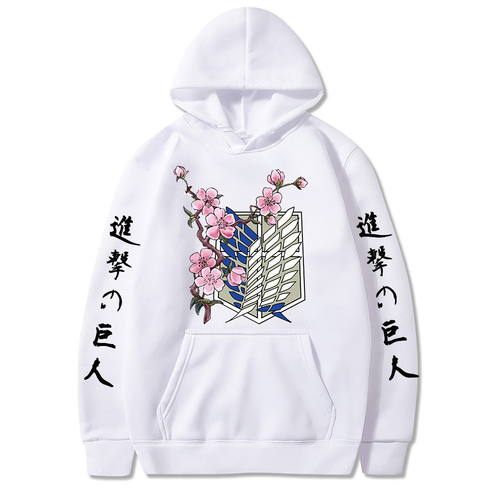 Morukai "Scouting Legion Floral" Attack on Titan Unisex Hoodie