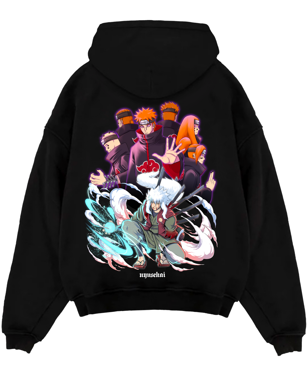 Morukai "Jiraiya x The Six Paths of Pain" Naruto Unisex Hoodie