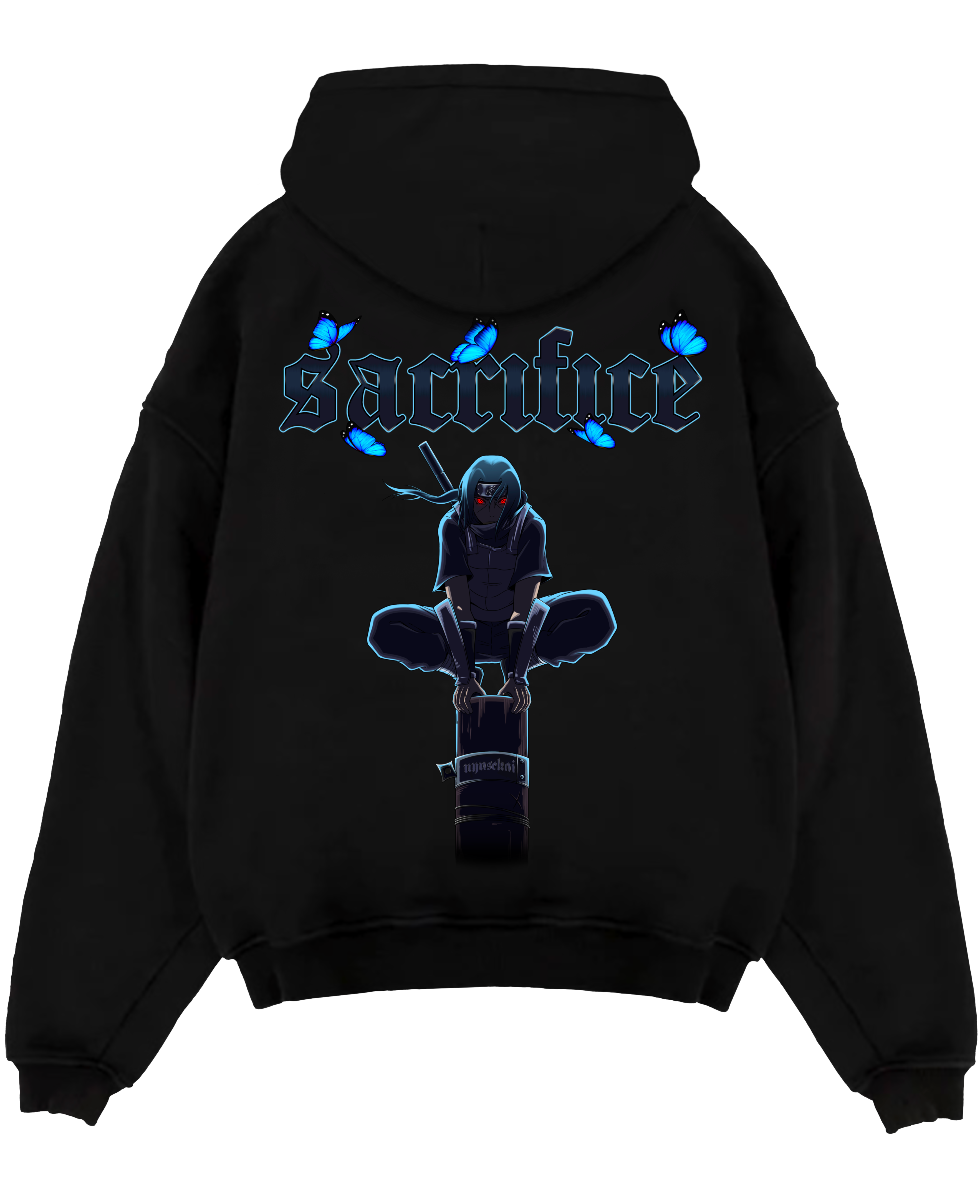 Morukai "Itachi Uchiha Sacrifice" Naruto Unisex Hoodie