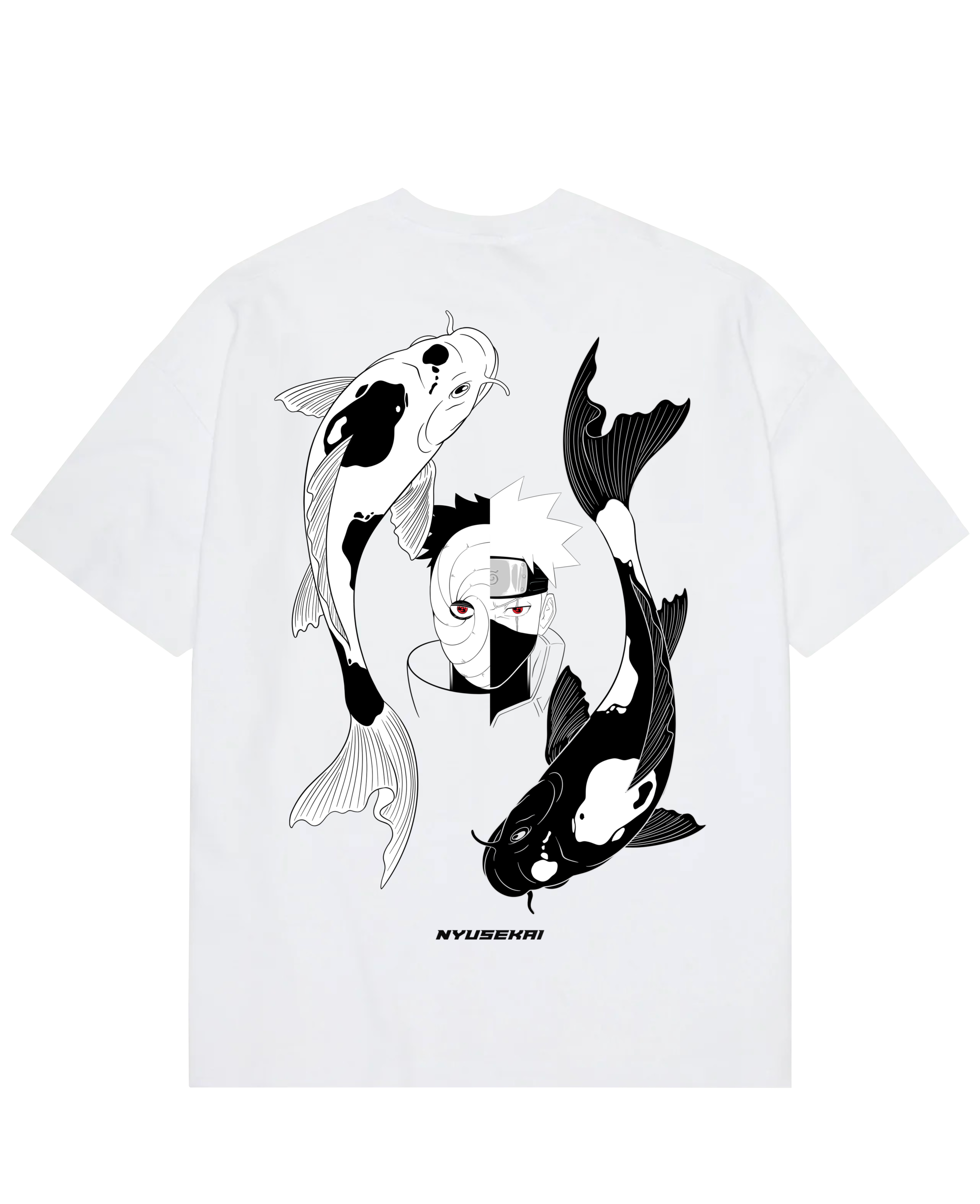 Morukai "Obito Uchiha x Kakashi Hatake" Naruto Unisex T-Shirt V1