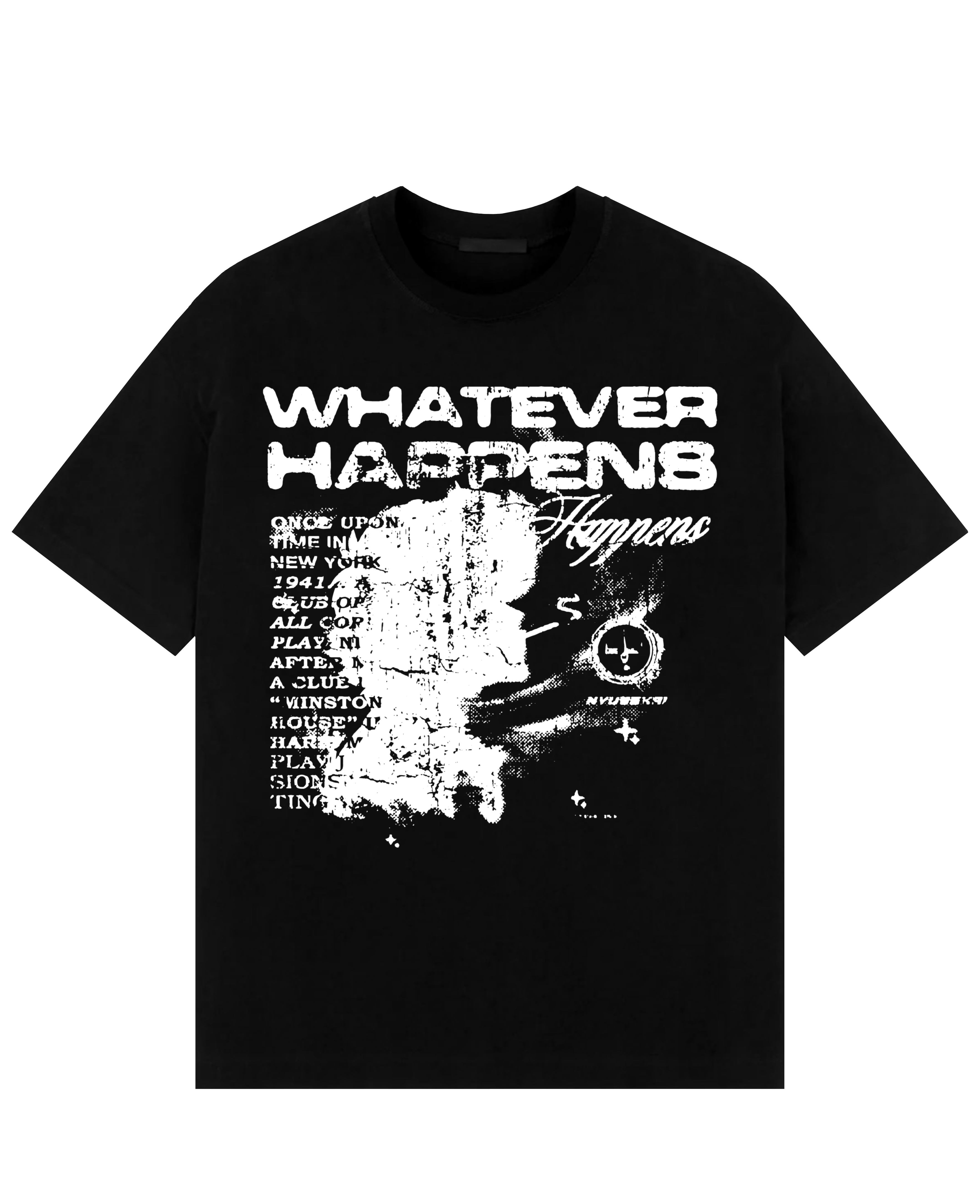 Morukai "WHATEVER HAPPENS - Cowboy Bebop Oversize T-Shirt
