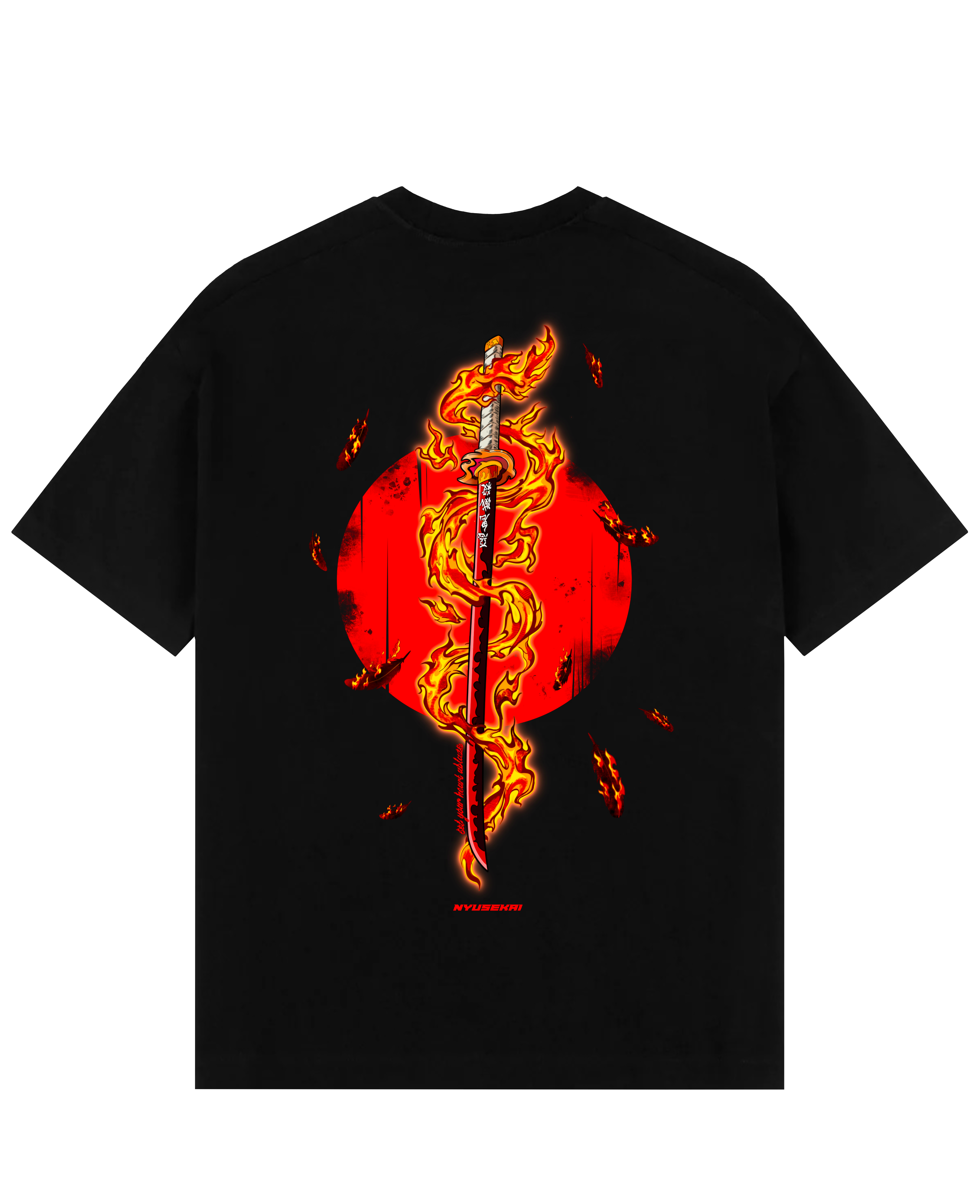 Morukai "Set Your Heart Ablaze" Demon Slayer: Kimetsu no Yaiba Unisex T-Shirt
