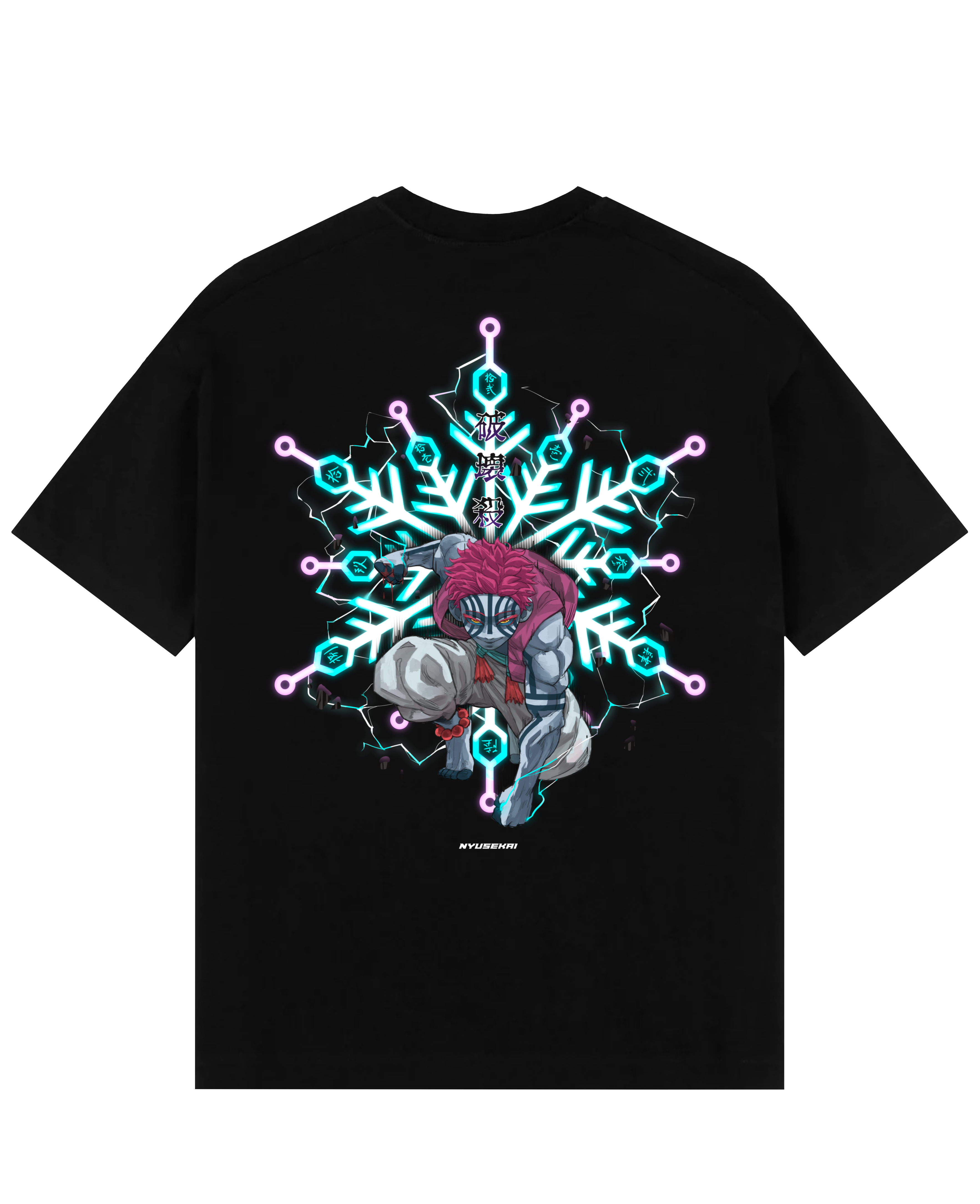 Morukai "Akaza Upper Moon Three" Demon Slayer: Kimetsu no Yaiba Unisex T-Shirt