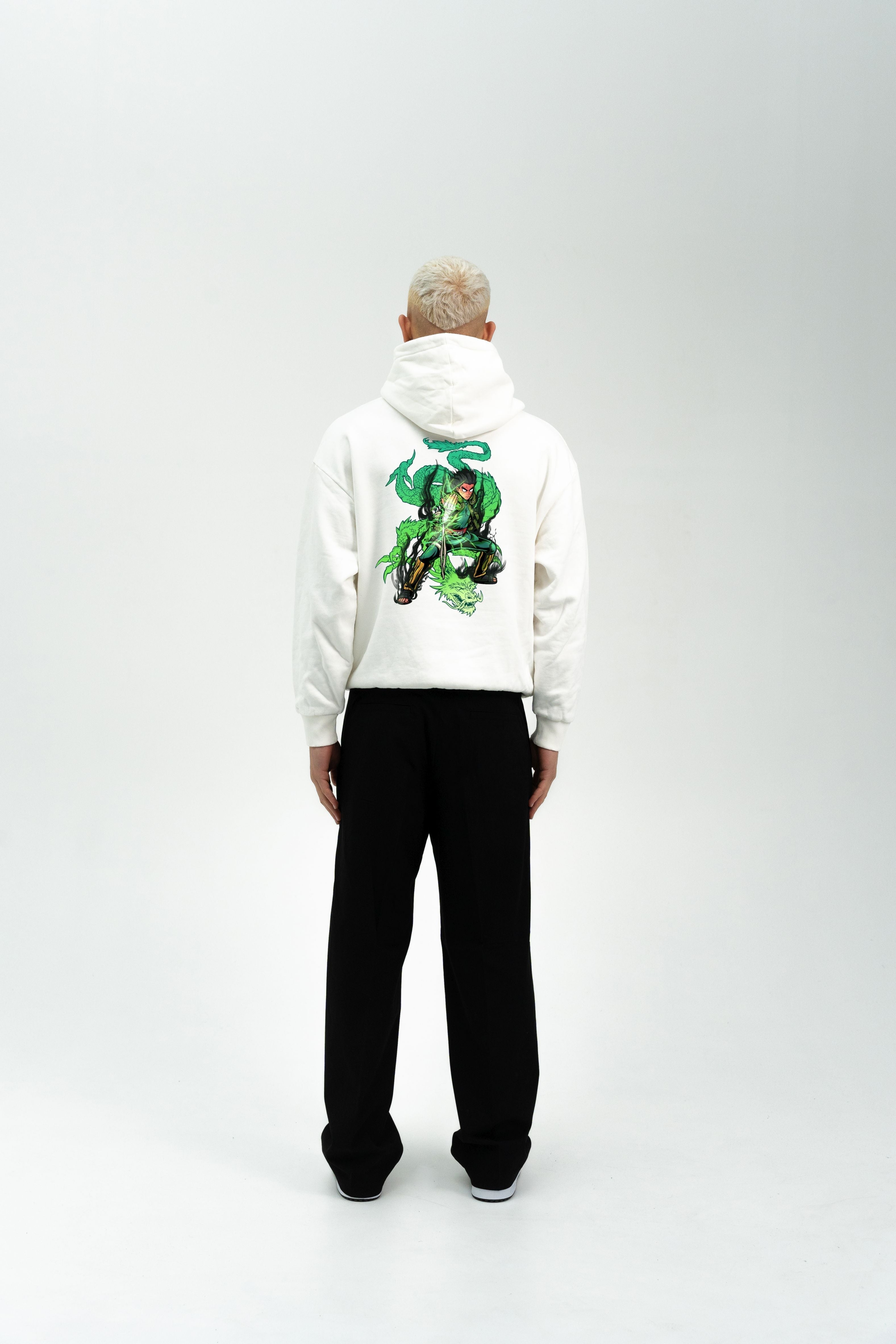 Morukai "Rock Lee x Dragon" Naruto Unisex Hoodie