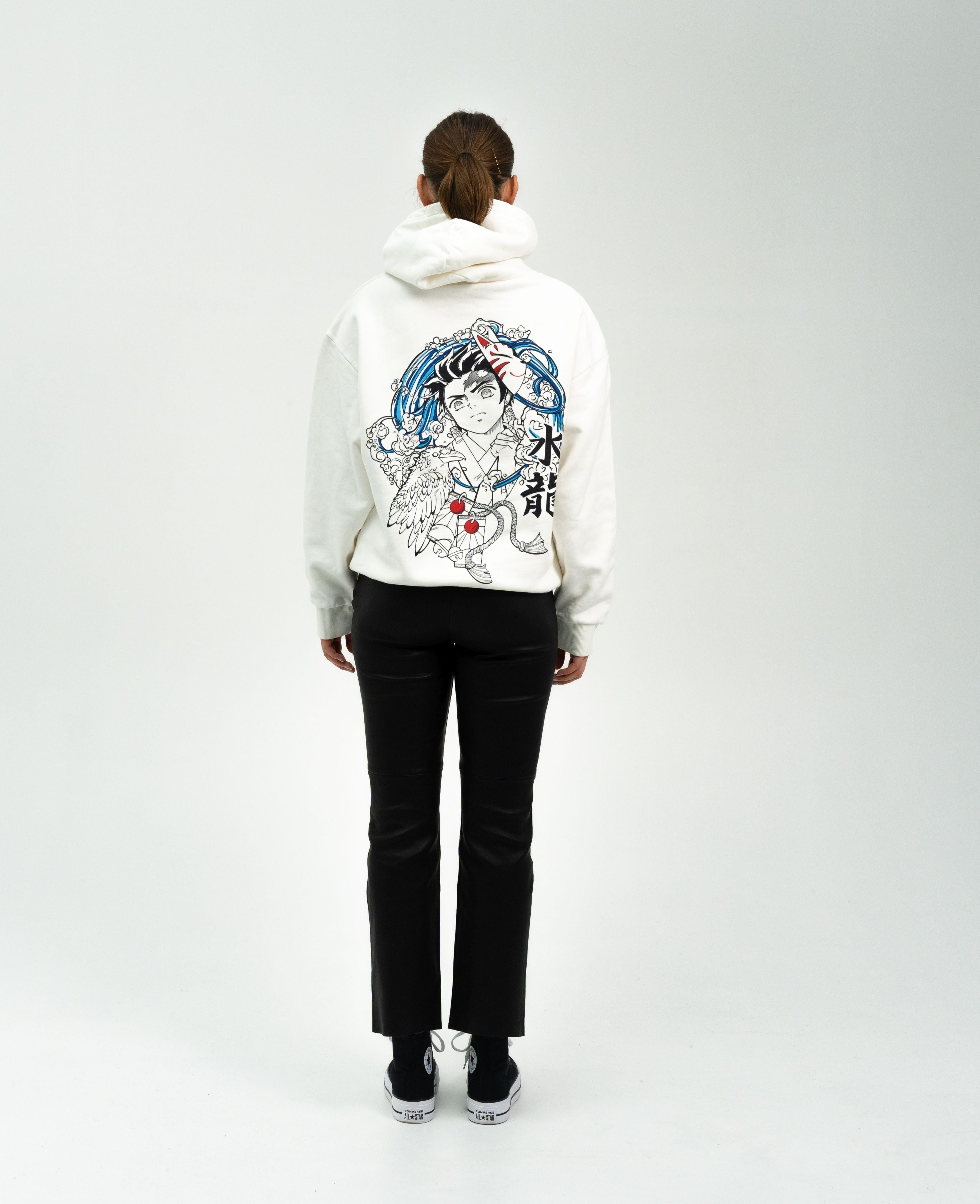 Morukai "Tanjiro Kamado Water Breathing" Demon Slayer: Kimetsu no Yaiba Unisex Hoodie