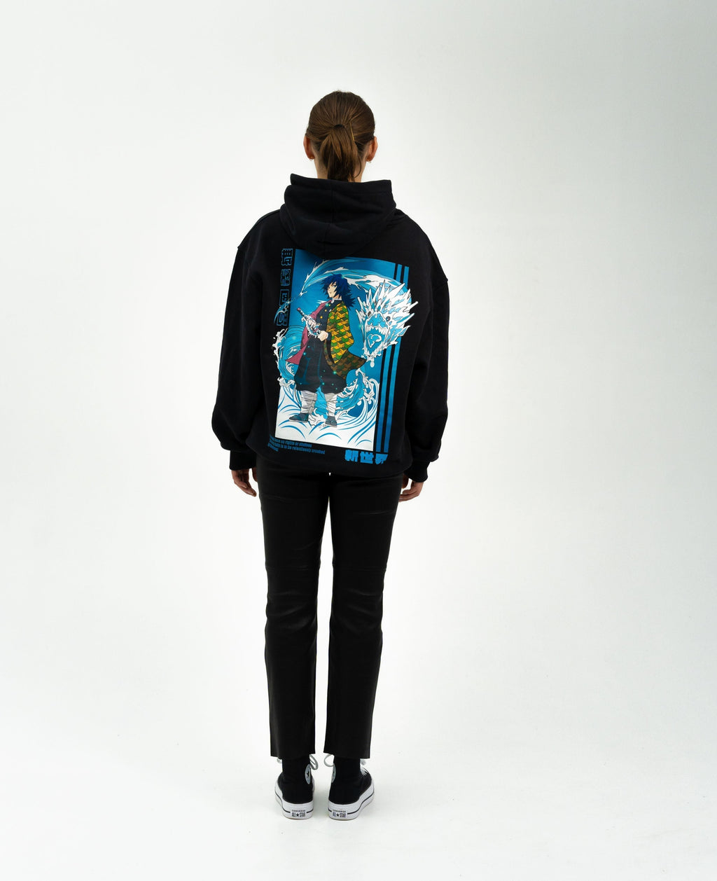 Morukai "Giyu x Water Dragon" Demon Slayer: Kimetsu no Yaiba Unisex Hoodie