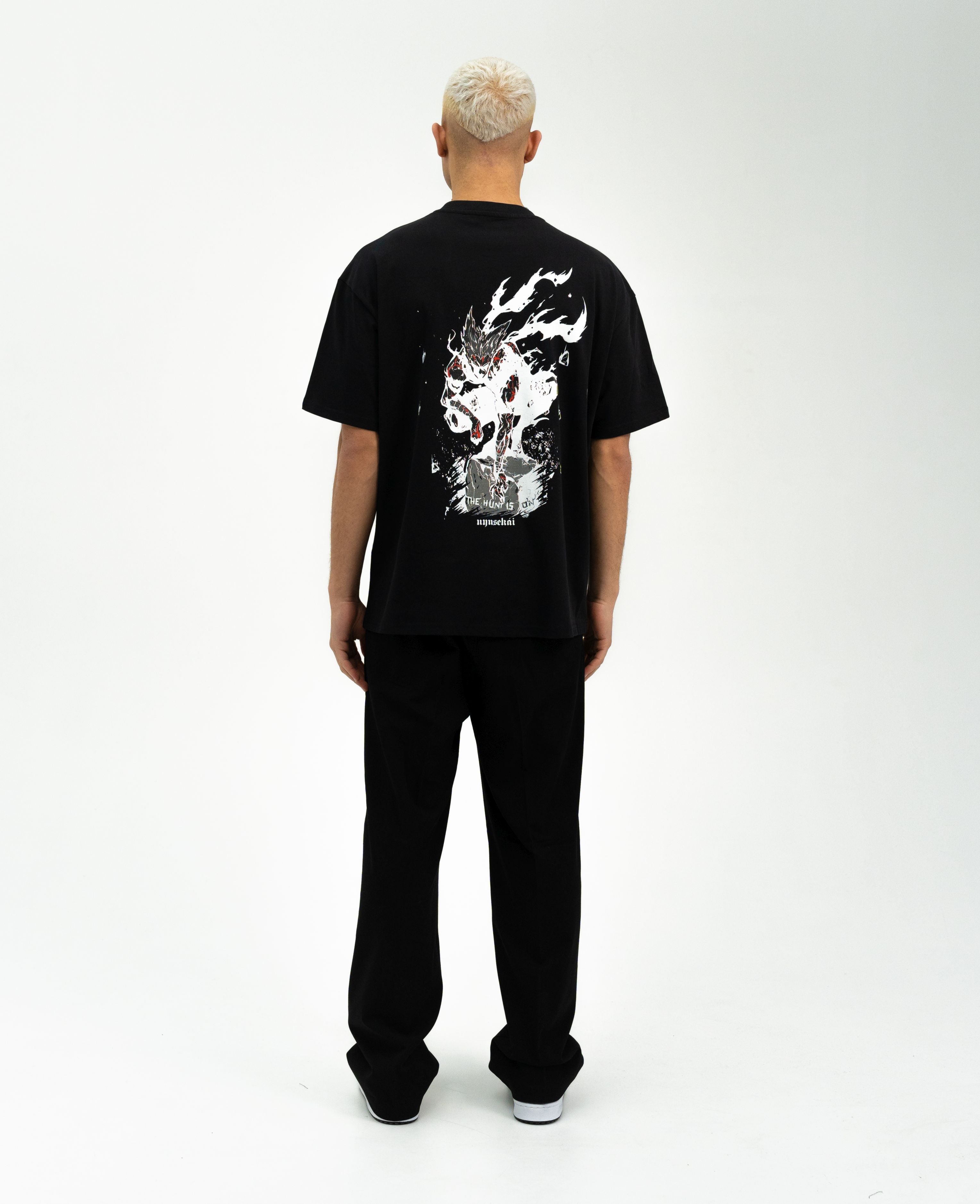 Morukai "Garou X THE HUNT IS ON - One Punch Man Oversize T-Shirt