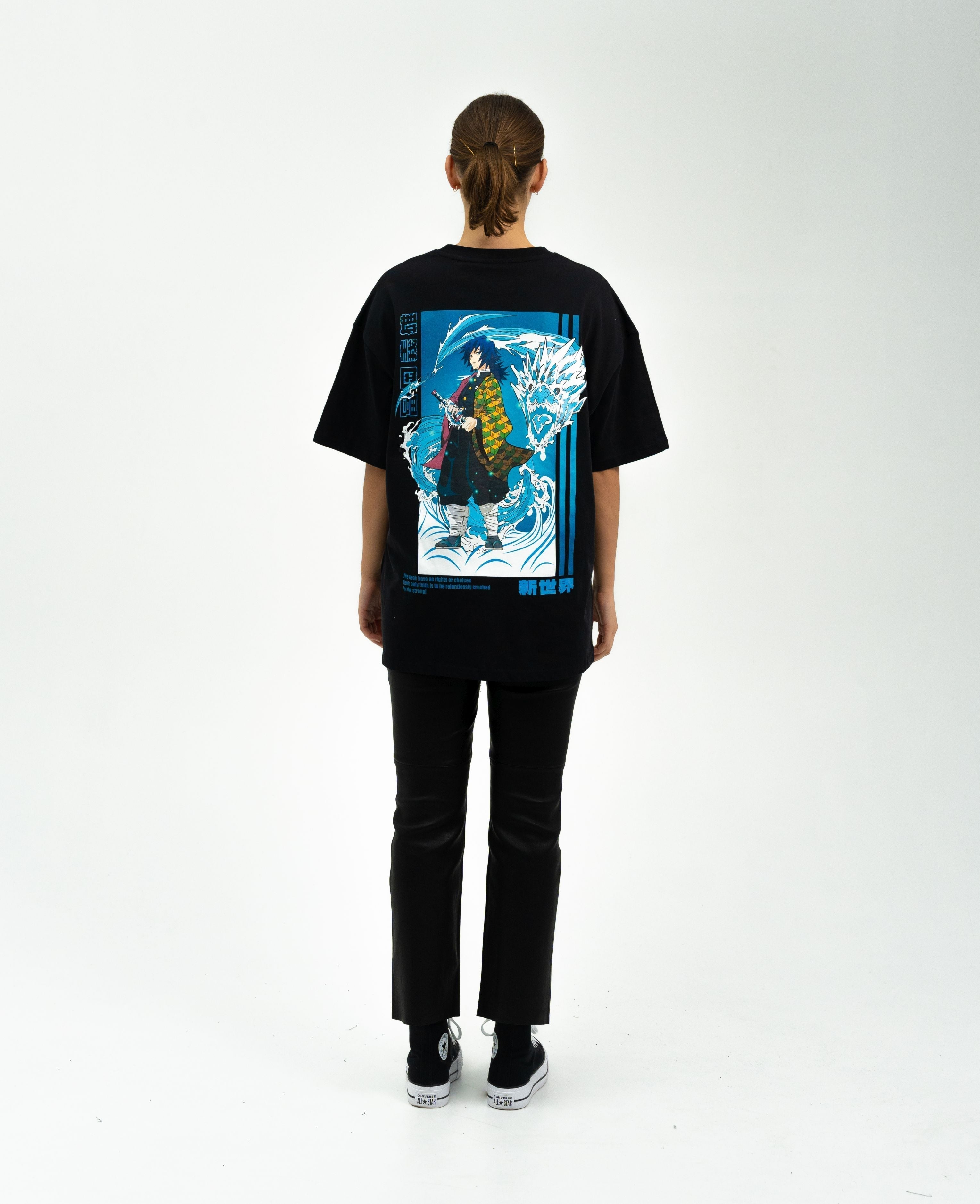 Morukai "Giyu x Water Dragon" Demon Slayer: Kimetsu no Yaiba Unisex T-Shirt