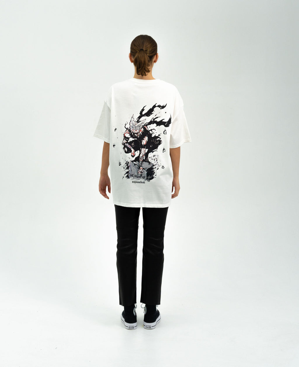 Morukai "Garou X THE HUNT IS ON - One Punch Man Oversize T-Shirt