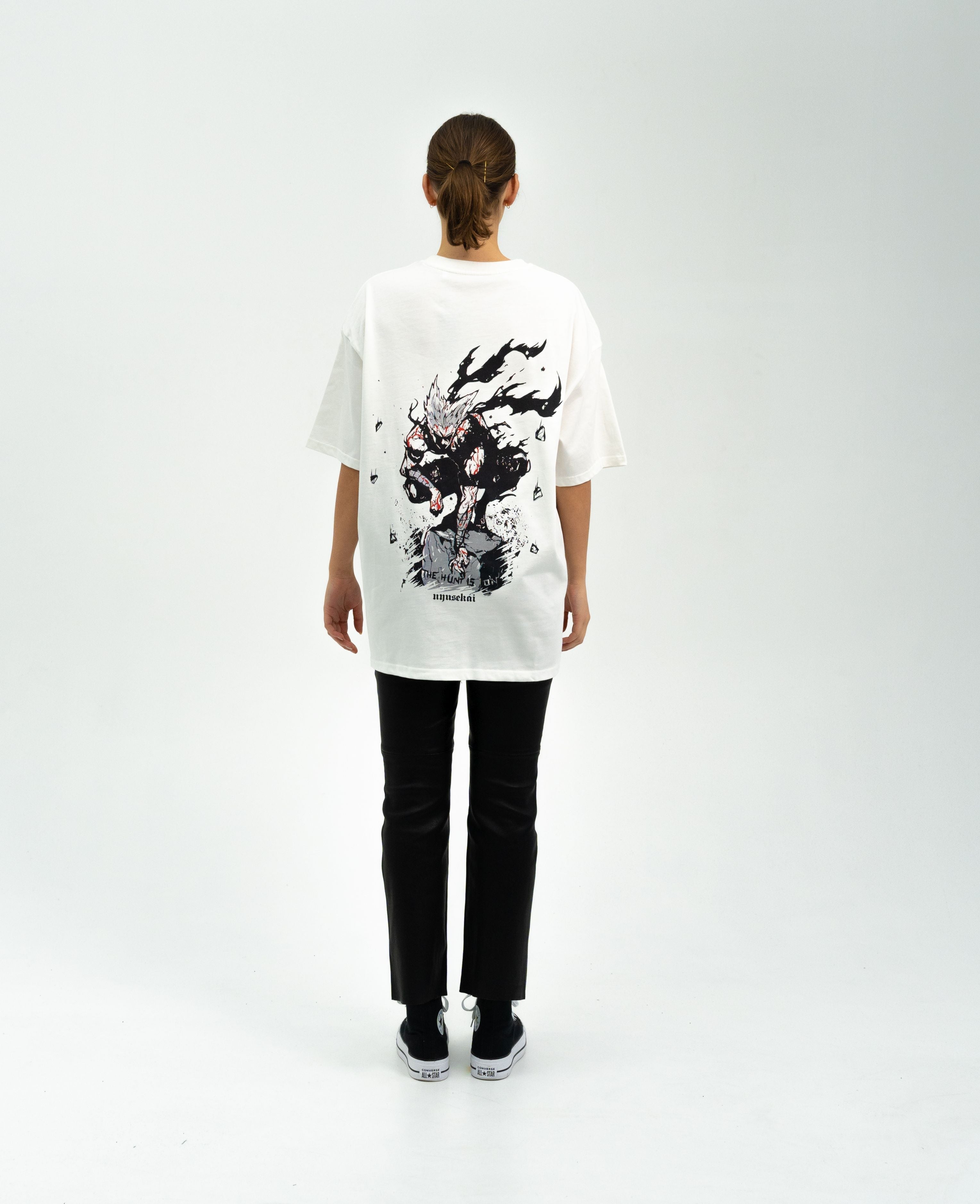 Morukai "Garou X THE HUNT IS ON - One Punch Man Oversize T-Shirt