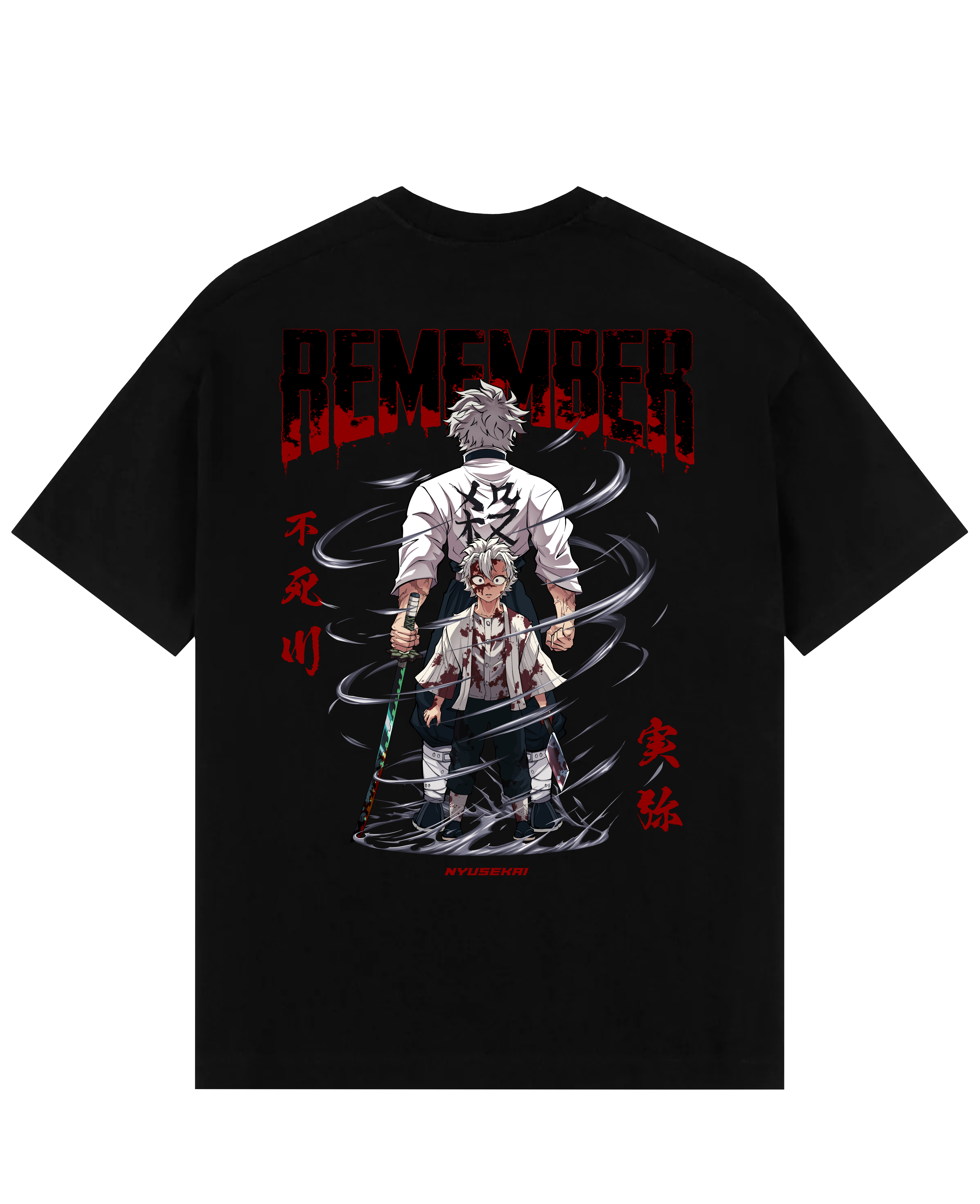 Morukai "Sanemi Shinazugawa Wind Pillar" Demon Slayer: Kimetsu no Yaiba Unisex T-Shirt V1