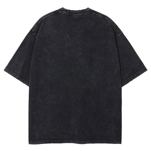 Morukai "Baki Hanma Son of Ogre" Baki Vintage Washed Oversized T-Shirt V1