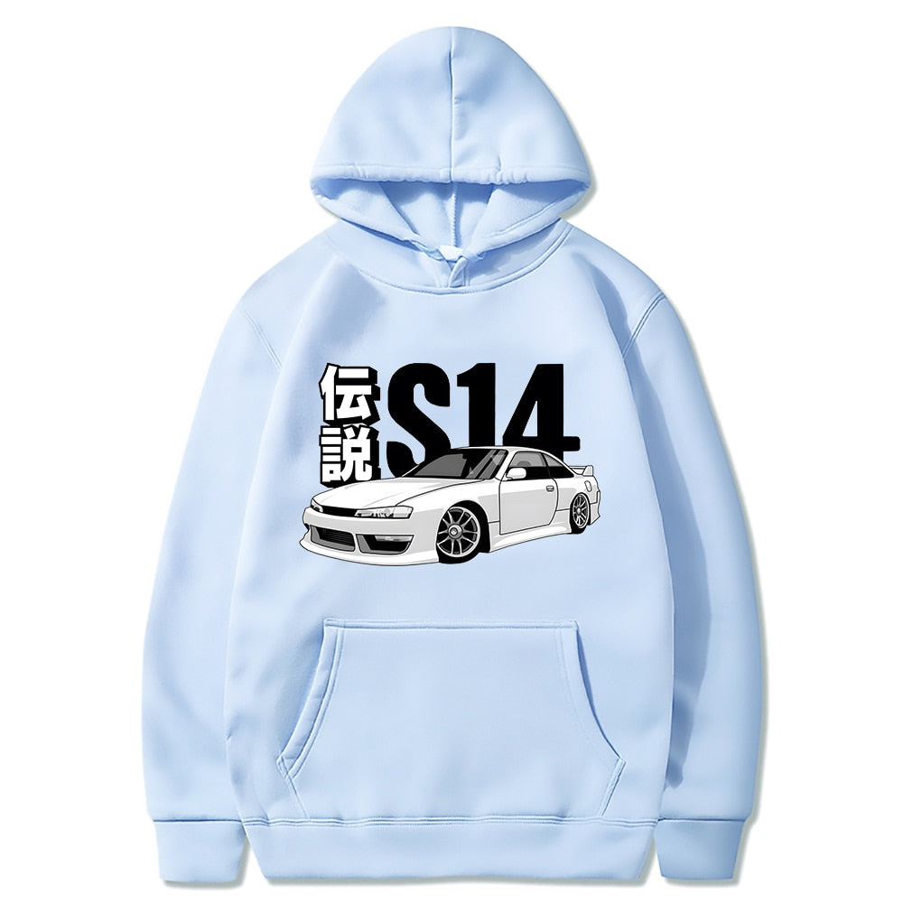 Morukai "Nissan Silvia S14" Initial D Unisex Hoodie