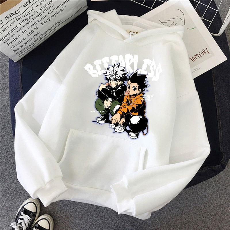 Morukai "Gon Freecss x Killua Zoldyck Be Fearless" Hunter x Hunter Unisex Hoodie