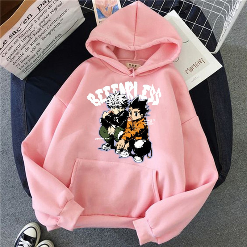 Morukai "Gon Freecss x Killua Zoldyck Be Fearless" Hunter x Hunter Unisex Hoodie