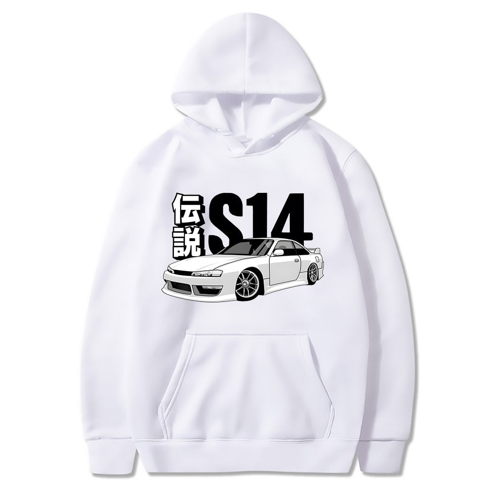 Morukai "Nissan Silvia S14" Initial D Unisex Hoodie