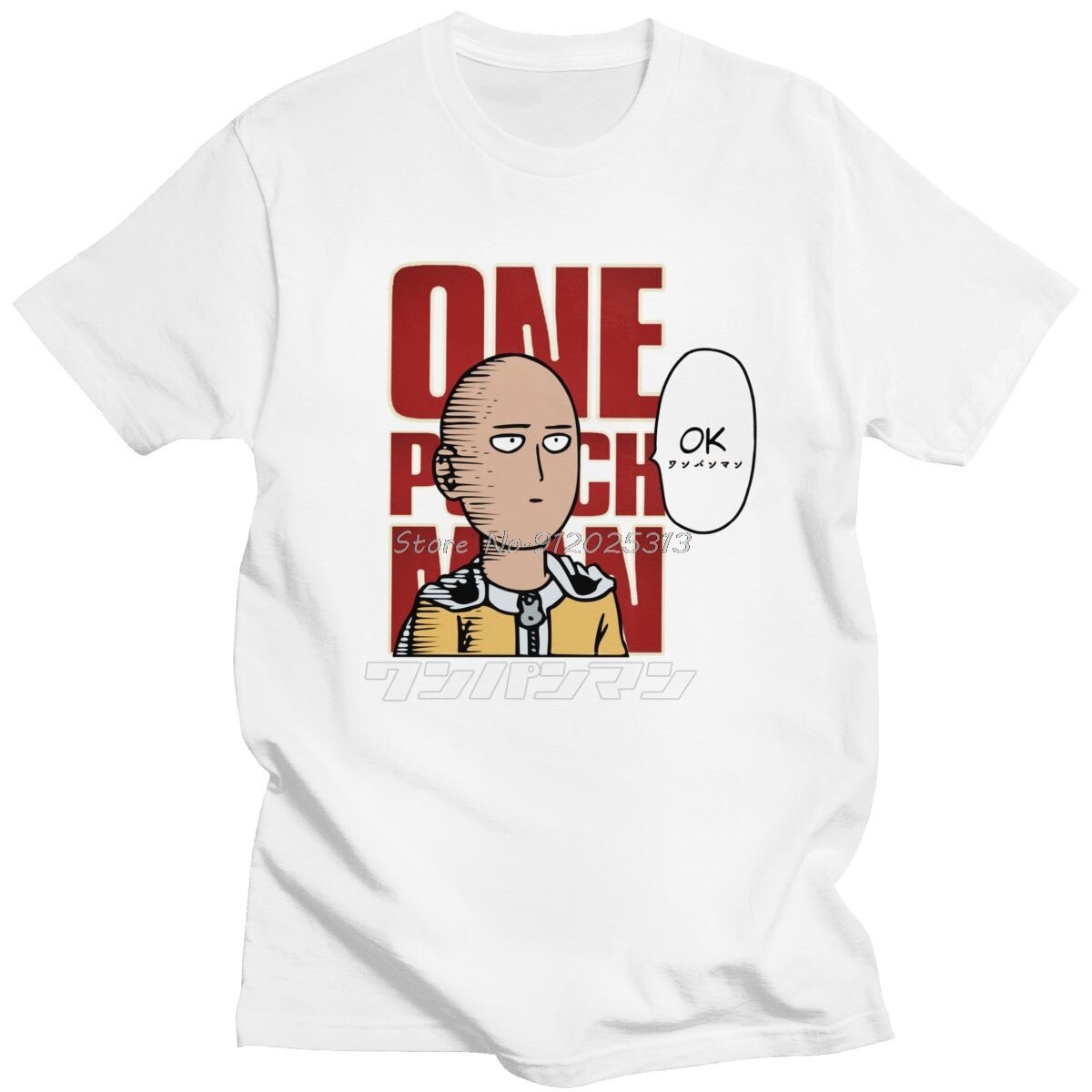 Morukai "Saitama" One Punch Man Unisex T-Shirt