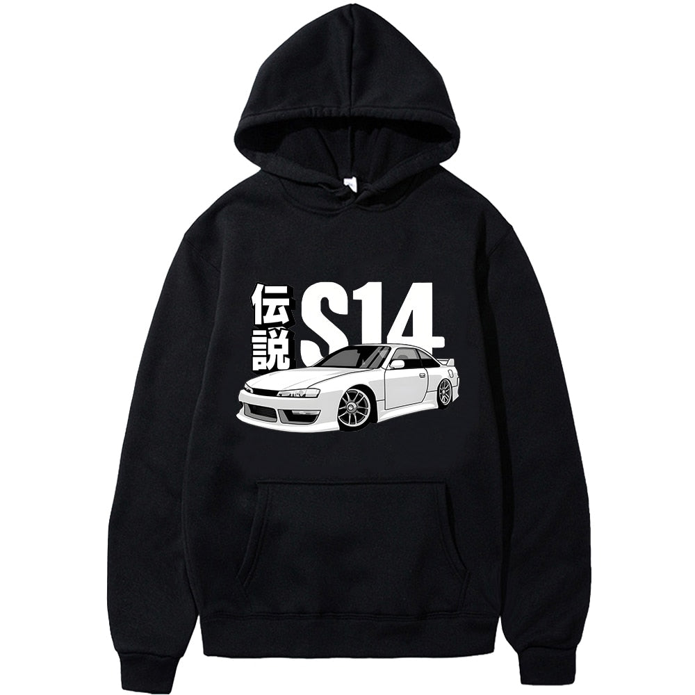 Morukai "Nissan Silvia S14" Initial D Unisex Hoodie