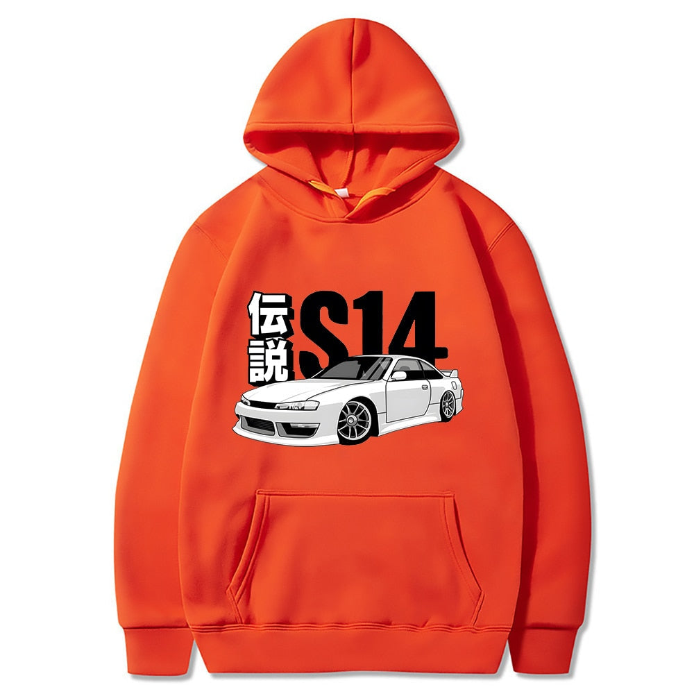 Morukai "Nissan Silvia S14" Initial D Unisex Hoodie