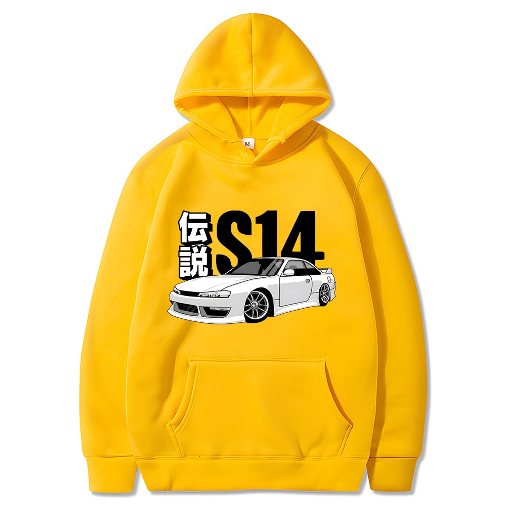 Morukai "Nissan Silvia S14" Initial D Unisex Hoodie