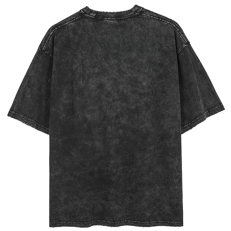 Morukai "Edward Elric Youngest State Alchemist of Amestris" Fullmetal Alchemist Vintage Washed Oversized T-Shirt