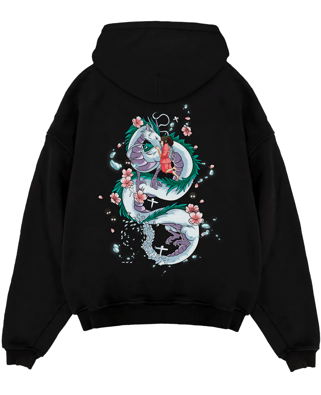 Morukai "Haku & Chihiro" Spirited Away Unisex Hoodie