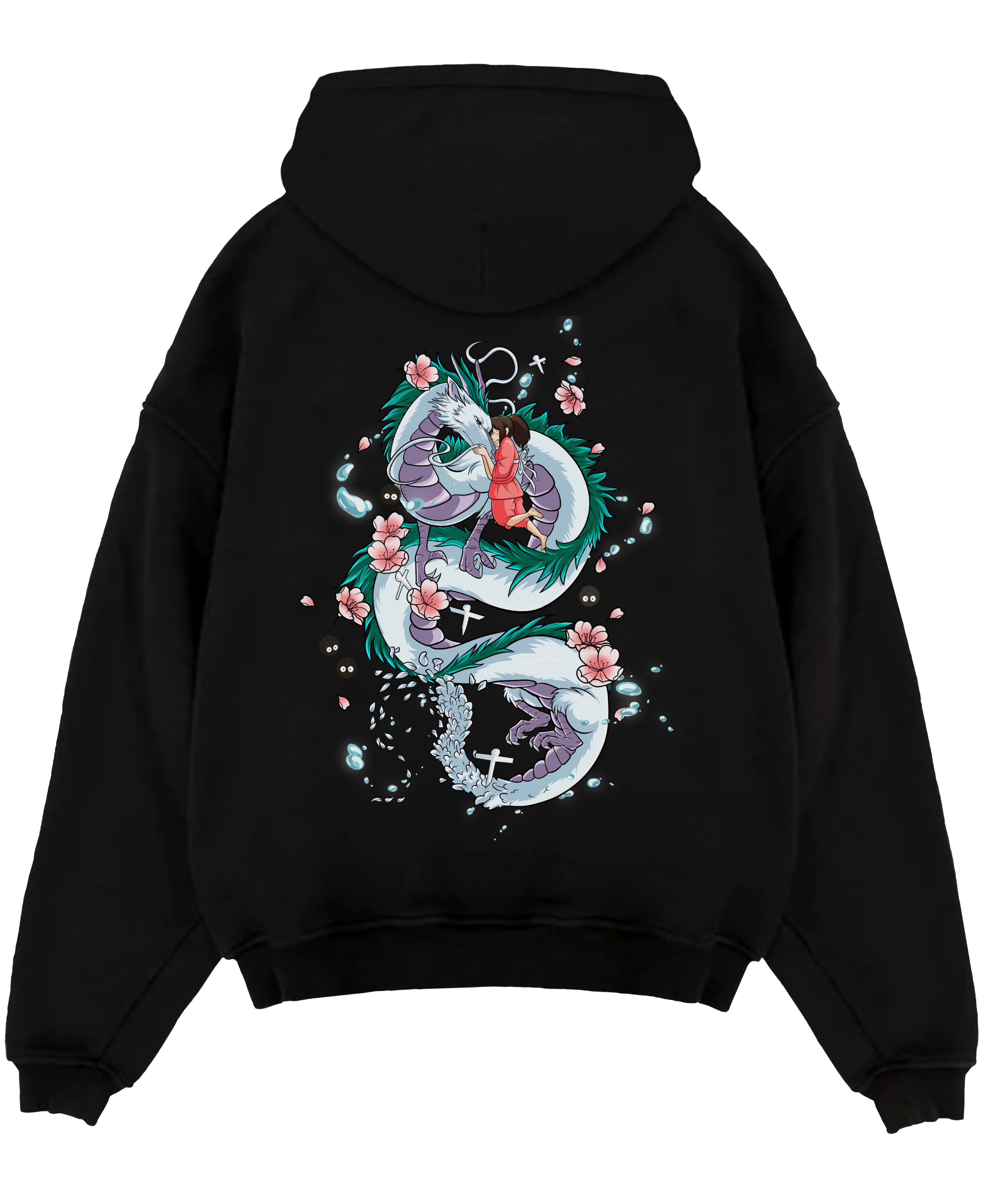 Morukai "Haku & Chihiro" Spirited Away Unisex Hoodie