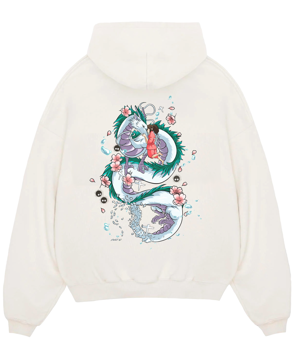 Morukai "Haku & Chihiro" Spirited Away Unisex Hoodie