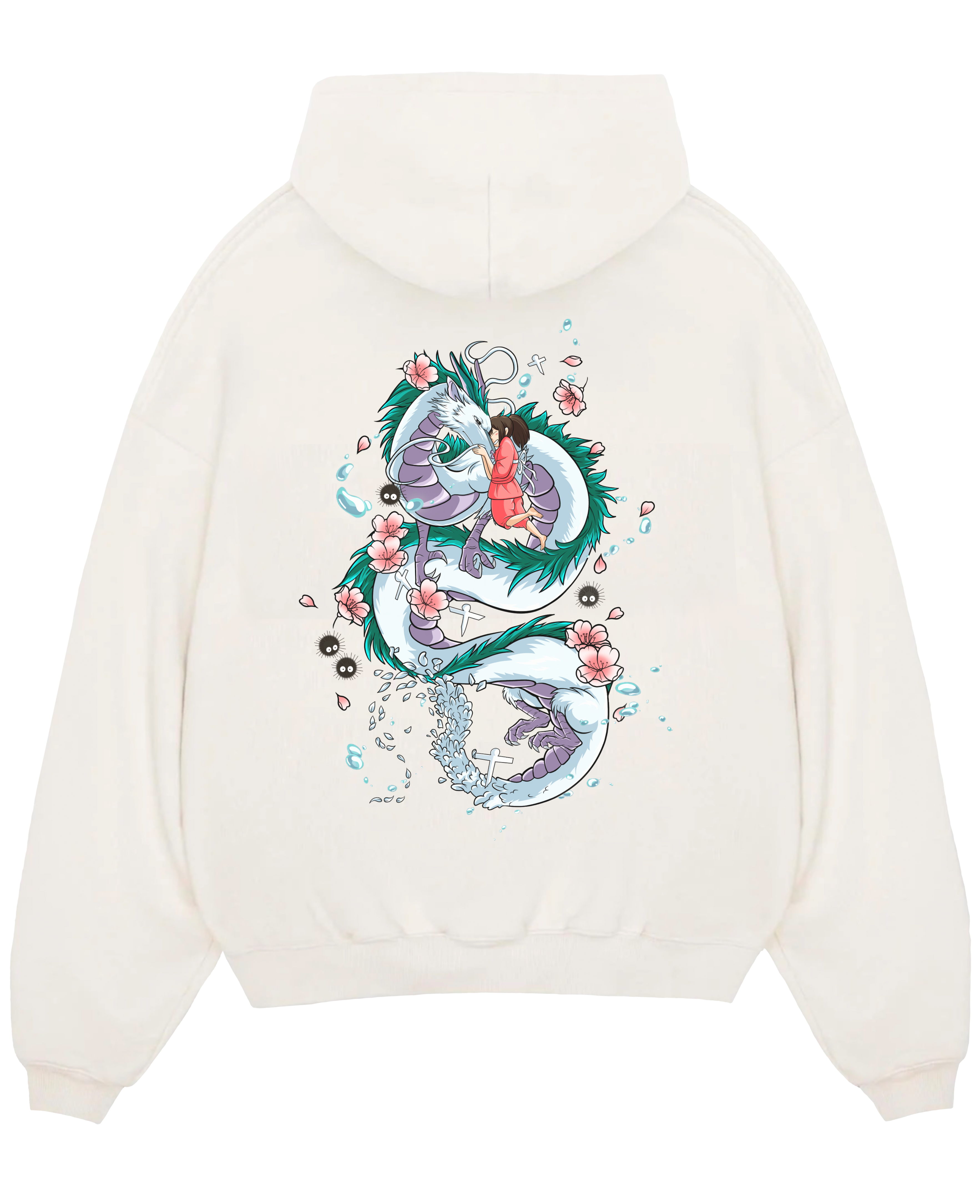 Morukai "Haku & Chihiro" Spirited Away Unisex Hoodie