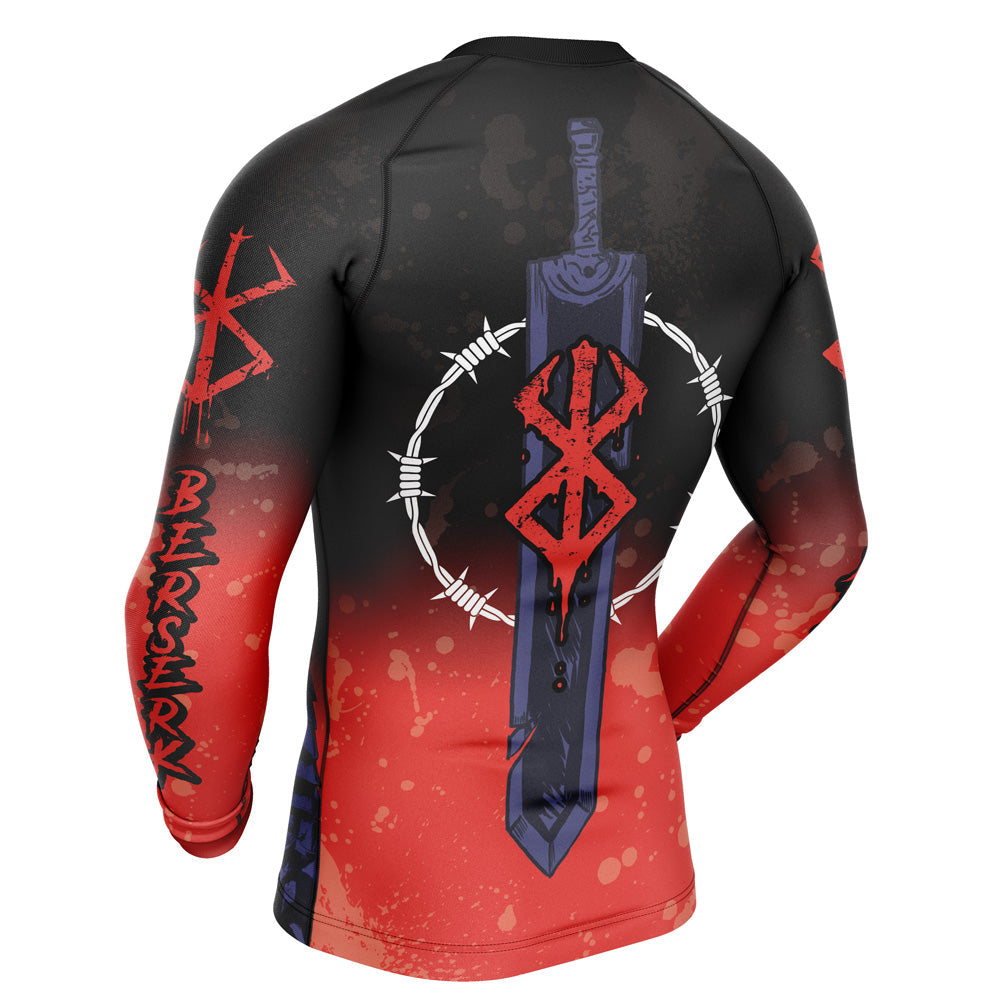Morukai "Struggler Berserk Long Sleeve Rash Guard Compression