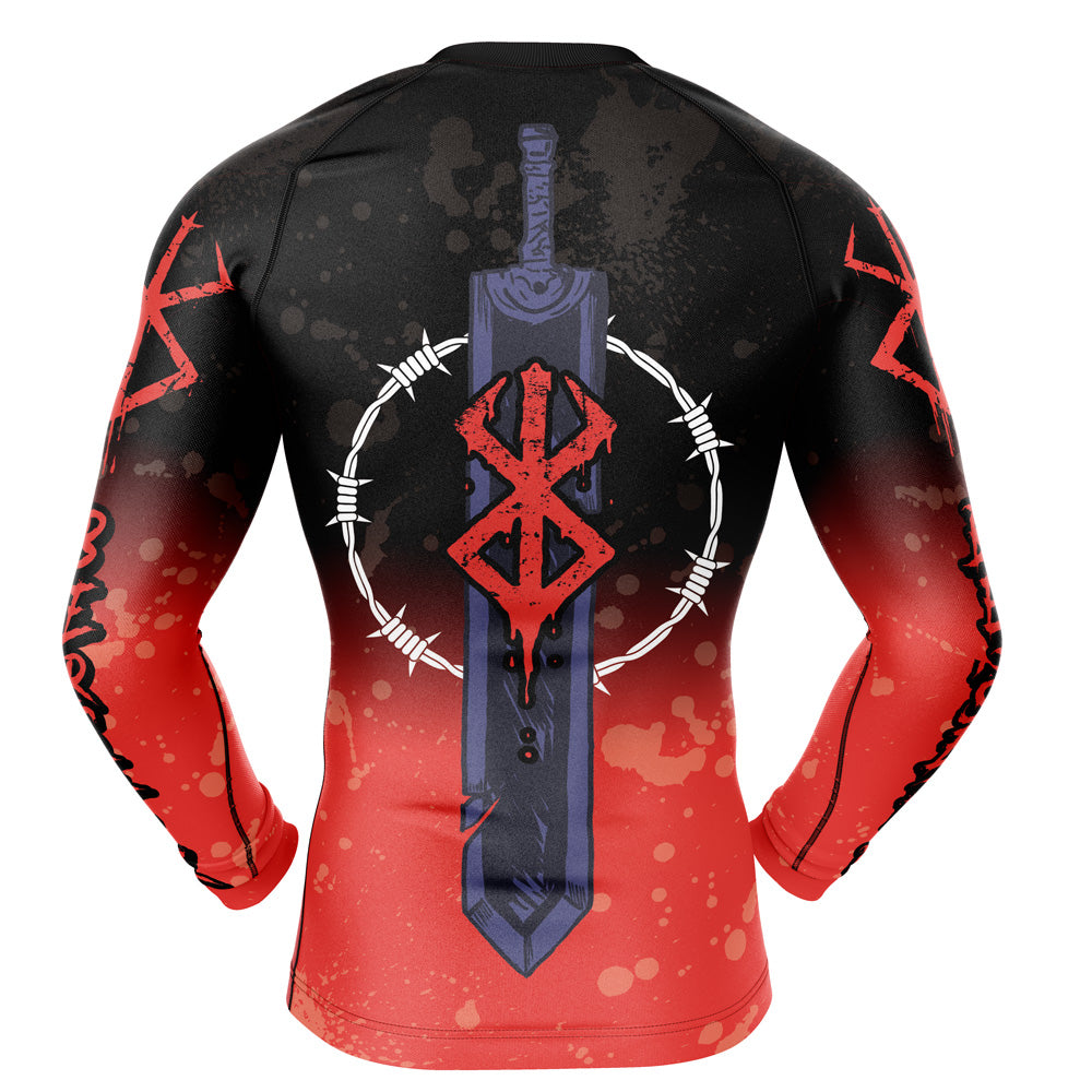 Morukai "Struggler Berserk Long Sleeve Rash Guard Compression