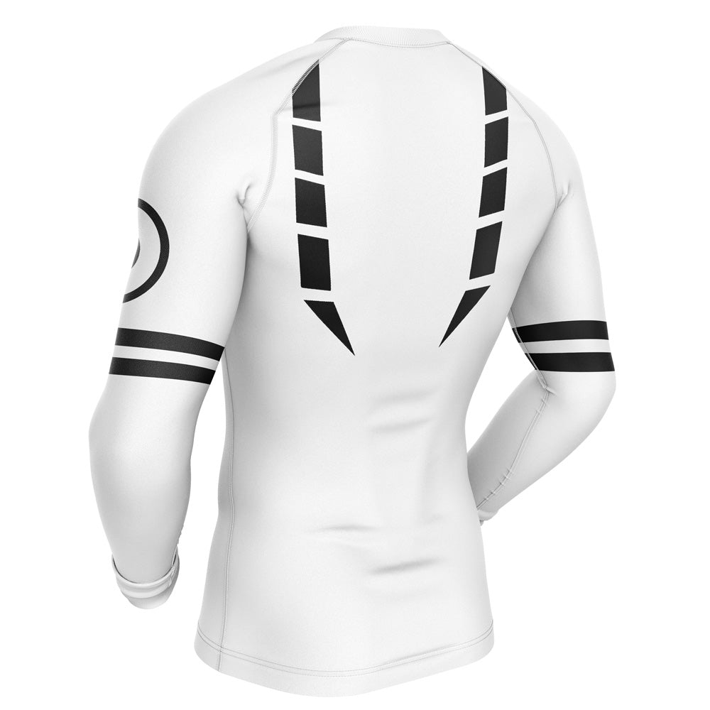 Morukai "Sukuna Black Marks Jujutsu Kaisen Long Sleeve Rash Guard Compression
