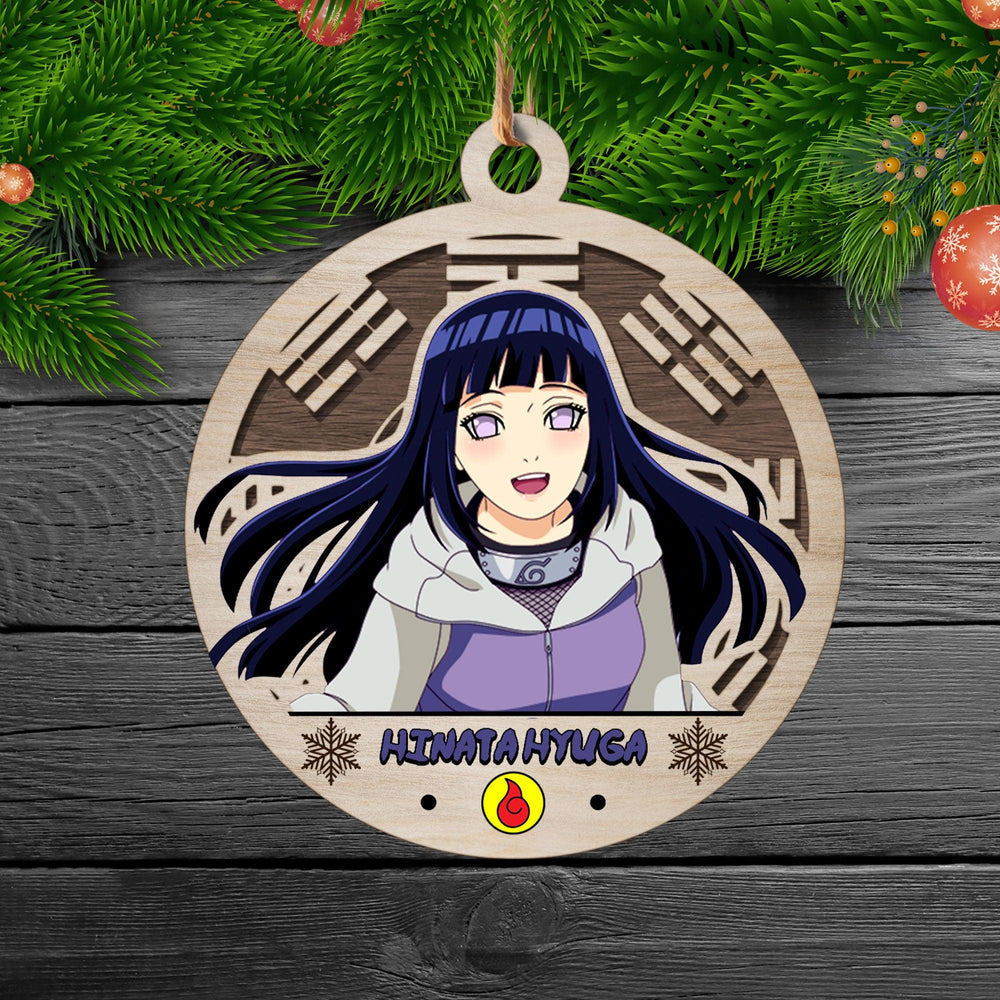 Morukai "Naruto Hinata Hyuga Ornament Anime Ornaments