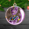 Morukai "Dragon Ball Z Beerus Ornament Anime Ornaments