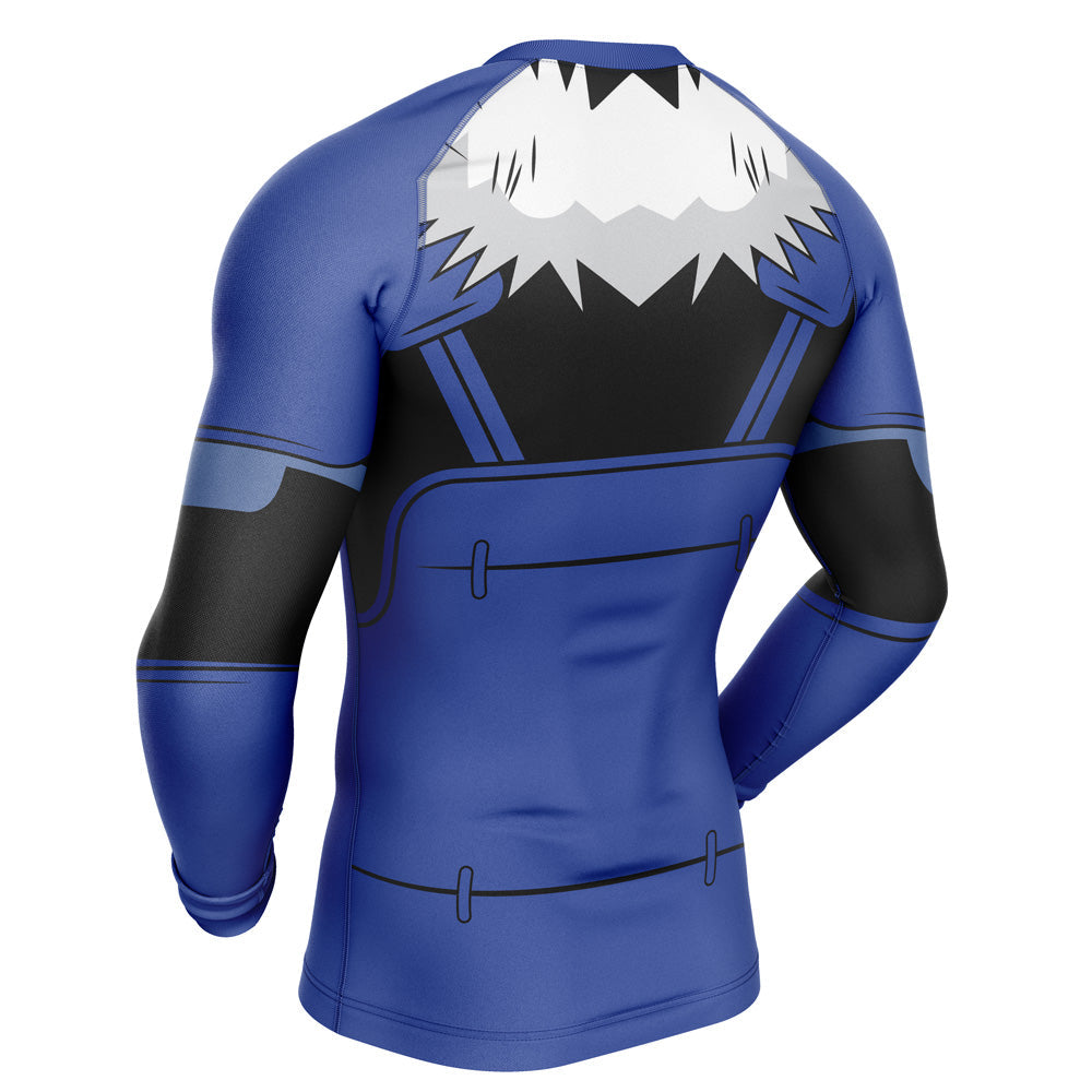 Morukai "Tobirama Senju Naruto Long Sleeve Rash Guard Compression